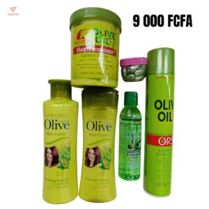gamme olive cheveux