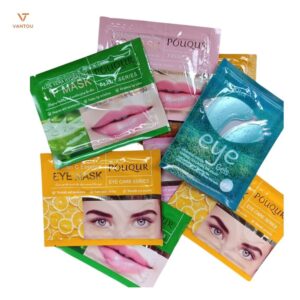 masques hydratants pour yeux et levres